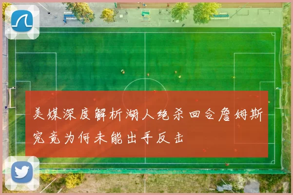 美媒深度解析湖人绝杀回合詹姆斯究竟为何未能出手反击