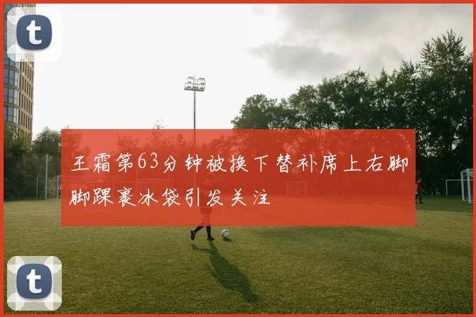 王霜第63分钟被换下替补席上右脚脚踝裹冰袋引发关注